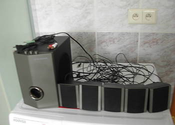 Głośniki Manta6 sztuk i odtwarzacz DVD używane