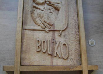 Starocie z PRL Marynistyka Marynarka Wojenna Drzeworyt Na ORP BOLKO UNIKAT