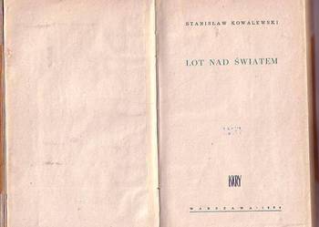 (8033) LOT NAD ŚWIATEM – STANISŁAW KOWALEWSKI