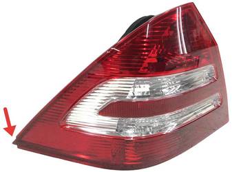 MERCEDES KLASA C W203 Sedan 04.2004-03.2007 Lampa tylna lewa
