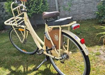 Stylowy rower holenderski Sparta Country Tour | Retro Damka z bagażnikiem t