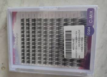 GAQQI Lash Clusters, 120 szt. C Curl Individual Lashes, przedłużanie rzęs.