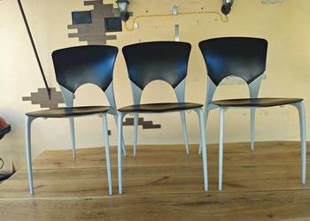 Krzesła Silla, proj.Josep Lluscà dla Driade, 1995 rok.