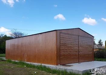 Blaszana montowana hala 7x12m – Złoty dąb