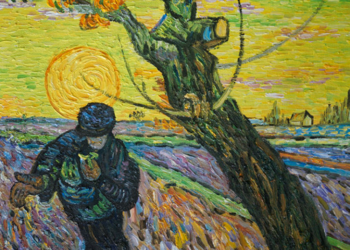 Mały obraz olejny Siewca - Vincent van Gogh