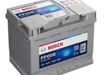 Akumulator 63Ah 580A Bosch  EN PP006 PRAWY PLUS