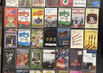 210 kaset magnetofonowych MC – polskie i zagraniczne
