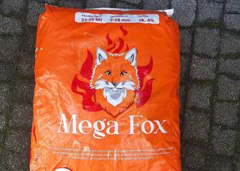 Ekogroszek Mega FOX,worki po 20kg, min 26Mj