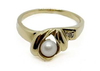 Złoty Pierścionek Próby 585 4,32g Rozmiar 17