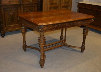 stół neorenesansowy .1900 . dąb