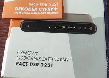 Dekoder Cyfra+ Cyfrowy odbiornik satelitarny pace dsr 2221
