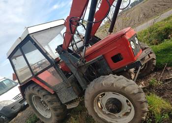 Zetor 6748 4x4 z turem