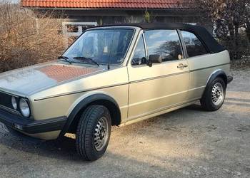 Vw Golf cabrio 1,5 benzyna 1979r krotki VIN