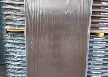 drzwi metalowe Hormann 90 L/P brązowe RAL 8017 zewnętrzne 740 zł nowe
