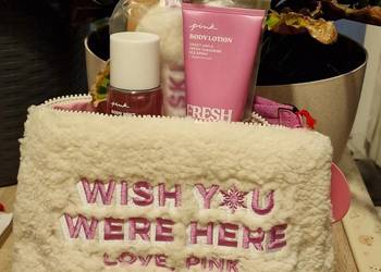 Polarowa kosmetyczka Victoria's Secret Pink