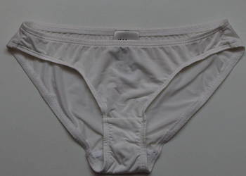 Białe majtki h&m figi xs 34