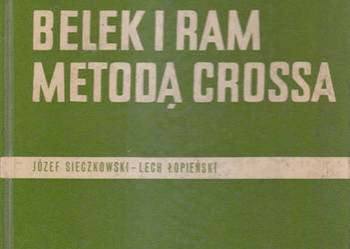 (01594) PRZYKŁADY OBLICZEŃ BELEK I RAM METODĄ CROSSA – JÓZEF