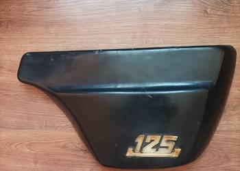 Osłona boczna, Prawa, Duża, Plastik do WSK 125 Garbuska