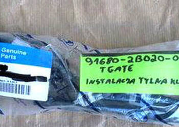 Hyundai Santa Fe II instalacja elektryczna tył klapa