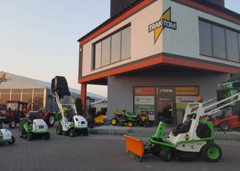 Profesjonalna kosiarka komunalna Etesia Hydro 124D, TUZ,pług