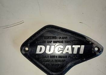 Pokrywa dekiel zbiornika płynu hamulcowego Ducati Diavel