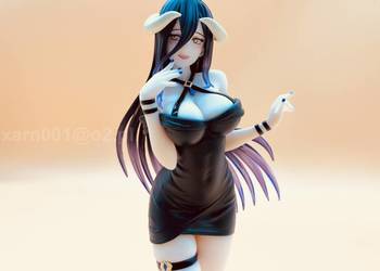 Figurka Albedo z Overlord (Mini-Skirt Ver) - 21 cm Nowa