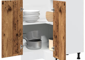 Szafka kuchenna stare drewno 755x755x815 cm WM-856095