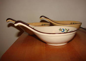 Bolesławiec wzór kaszubski kokilka PRL