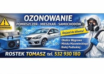 Ozonowanie mieszkań, pojazdów, dojazd