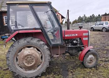 MF 255 Ursus z kabiną 1989rok Uszkodzony nie malowany