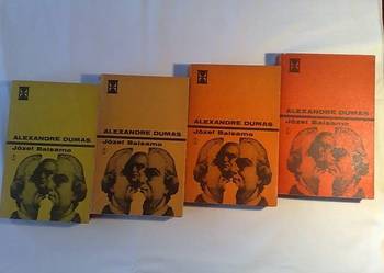 Aleksander Dumas: Józef Balsamo, 4 tomy
