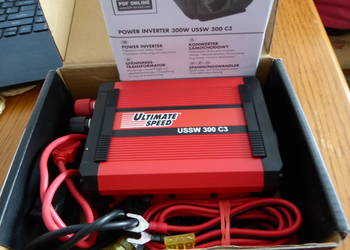 Konwerter samochodowy 12V/230V/300W ULTIMATE SPEED USSW 300 C3.