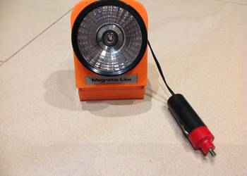 Stara Lampka Latarka Magnetic Lite Samochodowa do Zapalniczki , Sygnowana