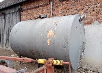 Zbiornik 10000L nierdzewny izolowany z mieszadłem