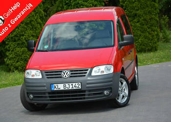Volkswagen Caddy 1.4MPI Life - Klimatronic z Niemiec ideał 5 foteli ASO II…