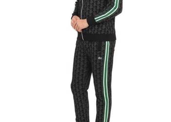 Komplet dresowy Lacoste Monogram - kolor czarny, rozmiar XL