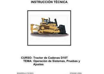 Caterpillar D10T instrukcja DTR wysyłka PL