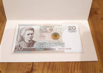 20 zł Maria Skłodowska - Curie banknot kolekcjonerski