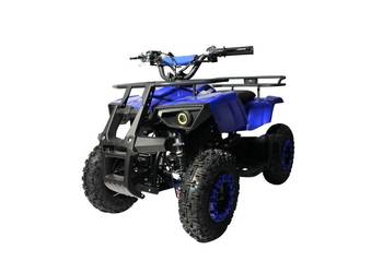 QUAD ATV Mini Pocket Hunter 49cc Niebieski | 4 KM | Automat | Hamulce Tarcz