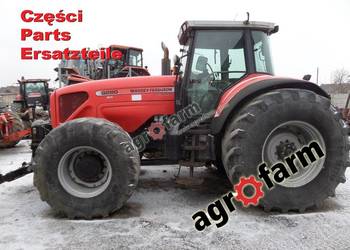 Massey Ferguson 8280 części, skrzynia biegów, oś