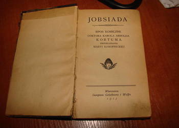 K.A. Kortum - Jobsiada Epos komiczne 1913