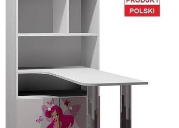 WRÓŻKA 15 - N36 regał z biurkiem dziecięcy 80x40 w.190