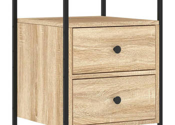 Szafka nocna dąb sonoma 44x45x60 cm materiał drewnopochodny WM-826005