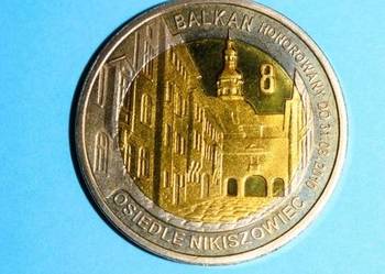 Moneta - ,, 8 Balkan '' Dukat Śląski - '' 2010 - Katowice - Nikiszowiec