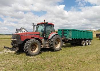 CASE IH MAGNUM  MX270 + PRZYCZEPA NACZEPA ZESTAW