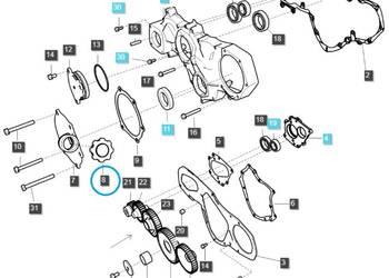 Korek wlewu oleju / EGQ130 / Ls Tractor 40007385