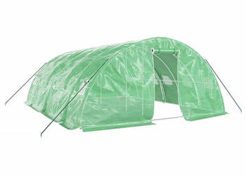 Szklarnia ze stalową ramą zielona 30 m² 6x5x23 m WM-3188084