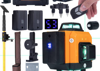 Poziomica Laserowa 16 Linii ROT16L | Z Tyczką 285 cm