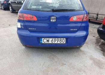 ZDERZAK TYŁ SEAT IBIZA III LS5G