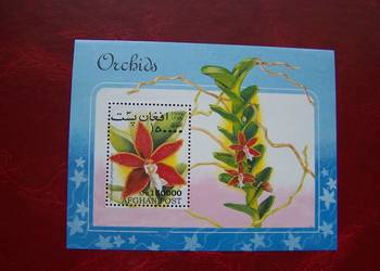 Afganistan 1999 MNH Flora Kwiaty Orchidea